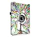 Fintie iPad mini 1/2/3 Case - 360 Degree Rotating Stand Case Cover with Auto Sleep / Wake Feature for Apple iPad mini 1 / iPad mini 2 / iPad mini 3, Love Tree