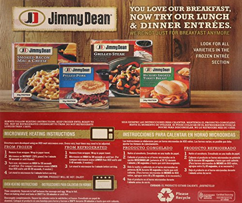 Jimmy Dean, Biscuit Sausage, Egg and Cheese, 8 ct (Frozen) - Thumbnail 4