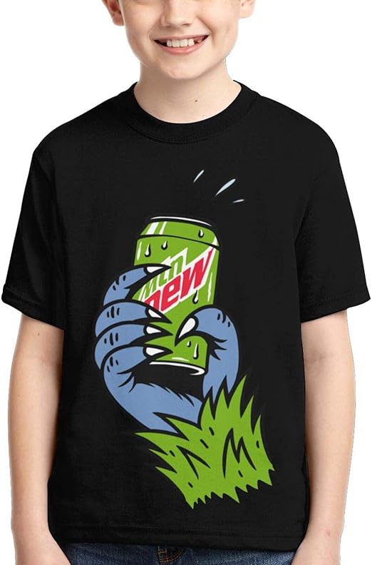 Mountain Dew Boys' TShirt Fashion Breathable Outdoor