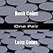 1000 Pieces Adhesive (500 Pair Sets) 0.39in Diameter Sticky Back Coins Hook & Loop Self Adhesive Dots Tapes Magic Sticky Dots