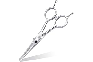 Fenice Totem Dog Grooming Scissors: 4.75" Pet Straight Shears Made Of Advanced Stainless Steel Alloy for Trimming Dogs Cats and Other Pets Face and Paws