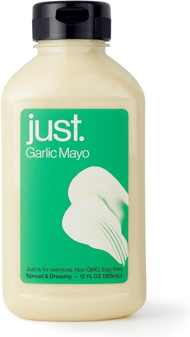 Just Garlic Mayo, Non-GMO, 12oz | Pack of 3