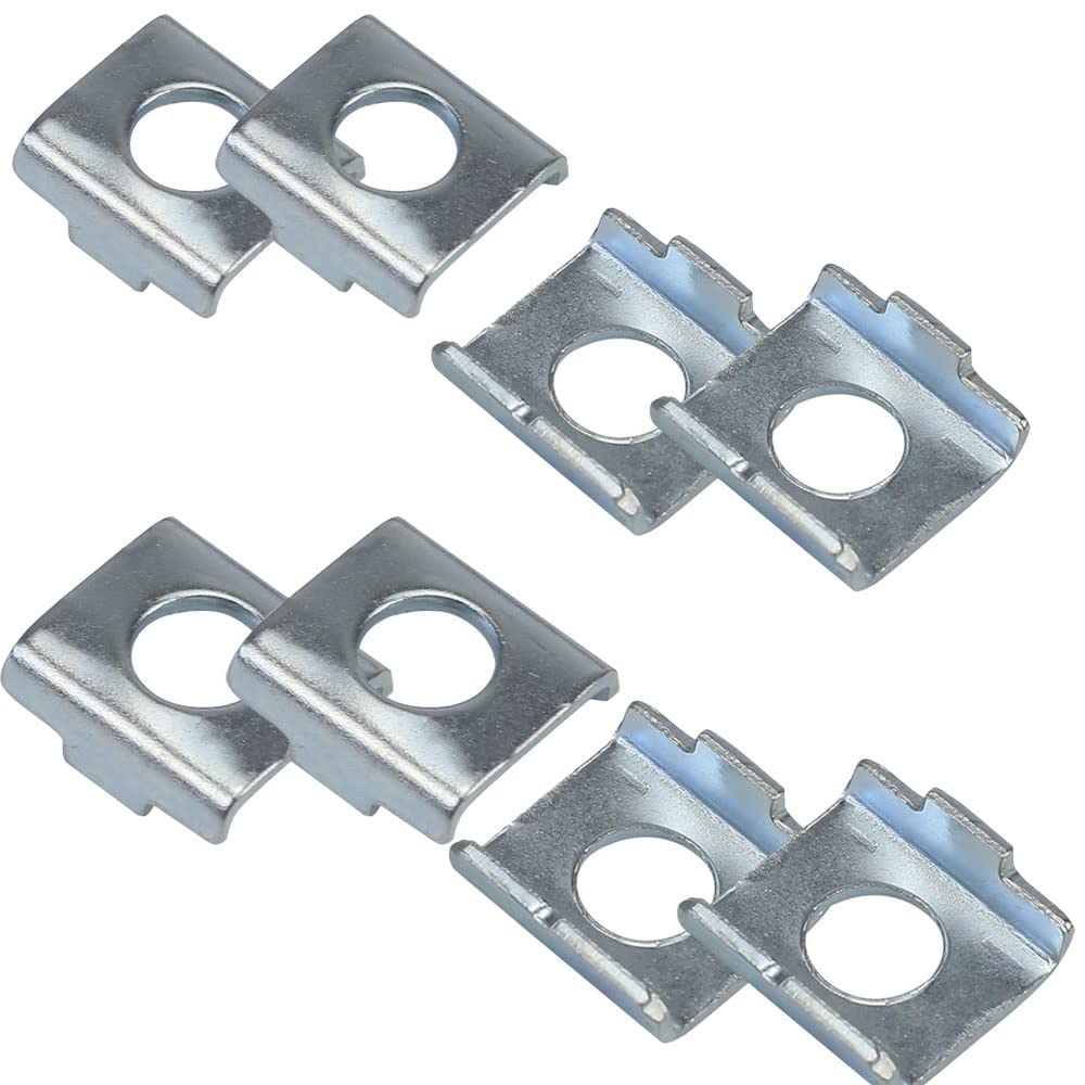 Photo 1 of YehVeh 8 Pack Training Wheels Vertical Bracket for Children's Bicycle Stabiliser Support Bar Rod Locating Mount Plate Gasket 23mm+25mm Universal for Kids Bike Auxiliary Rubber Flash Mute Wheel