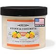 CLARK’S Natural Stone Wax - Seal and Protect Soapstone, Slate and Concrete with Carnauba and Beeswax - Use on Kitchen and Bath Countertops - Enriched with Lemon and Orange Extract, Large 32oz