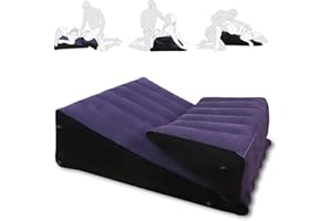 Sex Cushion Set 2Pcs Sex Aid Sofa Inflatable Magic Sofa Combination Triangle Pillow Supportive Wedge Posture Versatile Cushio