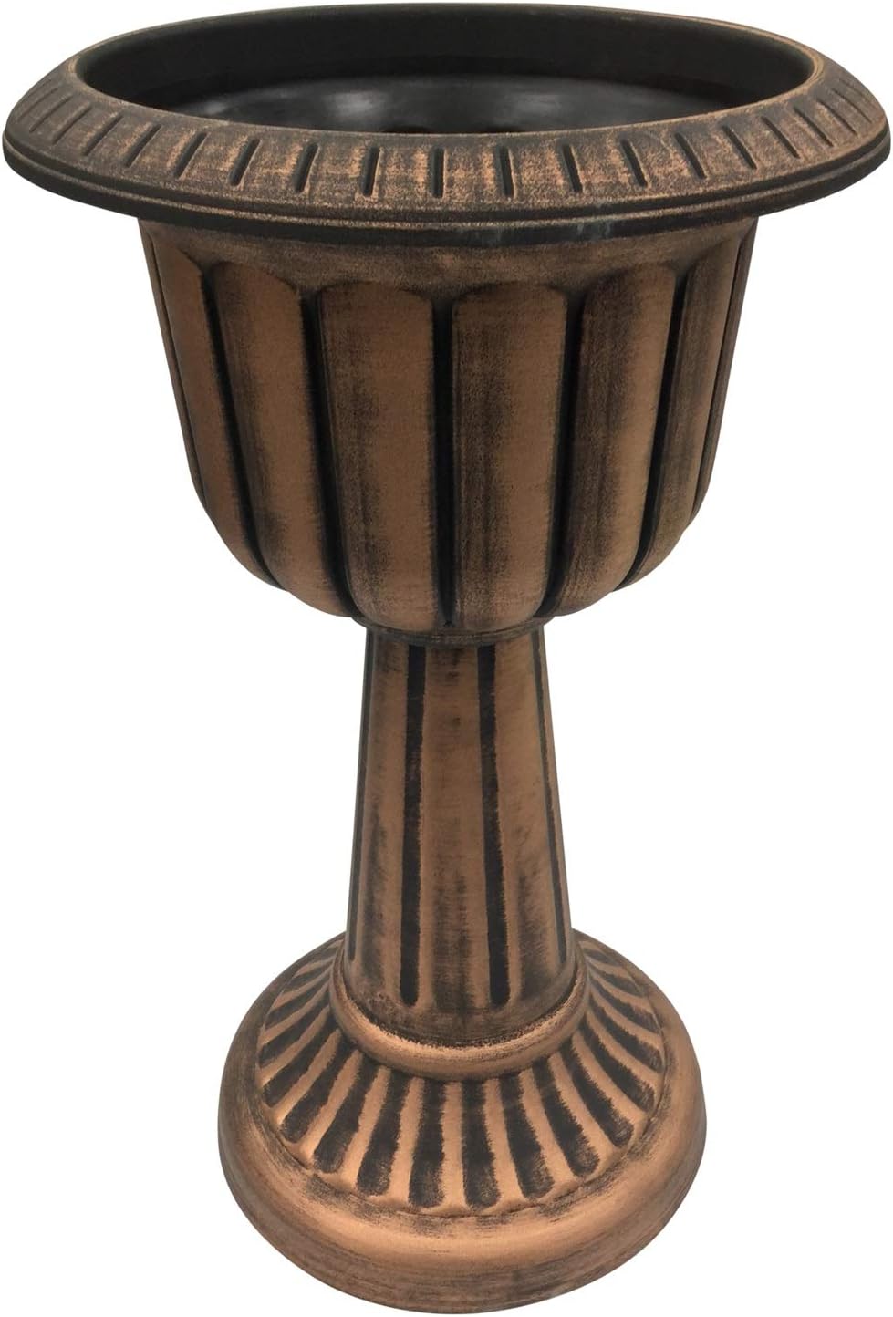 Rammento Large Bronze Indoor/Outdoor Planter Pot Planter Stand Urn