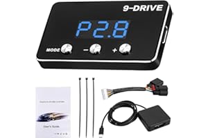 BY-J Throttle Response Controller,9 Drive 9-Mode FLC-807 Universal Car Electronic Throttle controller,Compatible with Dodge C