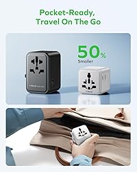 MOMAX Mini Universal Travel Adapter Worldwide, 2