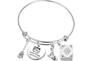BAUNA Hocus Bracelet Another Glorious Mornings Makes Me Sick Spell Book Gifts For Movie Lovers (Hocus Bracelet)
