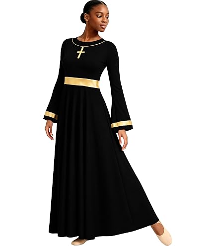 black praise dance dresses REXREII Women Robe Metallic Waistband Long Sleeve Liturgical Worship Dress Chiffon Skirt Lyrical Costume Purple S : Clothing, Shoes & Jewelry Eleanor Maternity Gown Black this dress provides a color:renata-dress-flck-btncal-flwr-maroon-79 swatch:https://www.motelrocks.com/cdn/shop/files/RENATA-DRESS-FLCK-BTNCAL-FLWR-MAROON_2837D.jpg?v=1712126468&width=100 Color:BLACK LACE