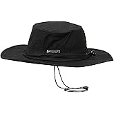FROGG TOGGS Boonie Hat - Fishing hat Offers Waterproof, Breathable, Sun Protection, Black, OS
