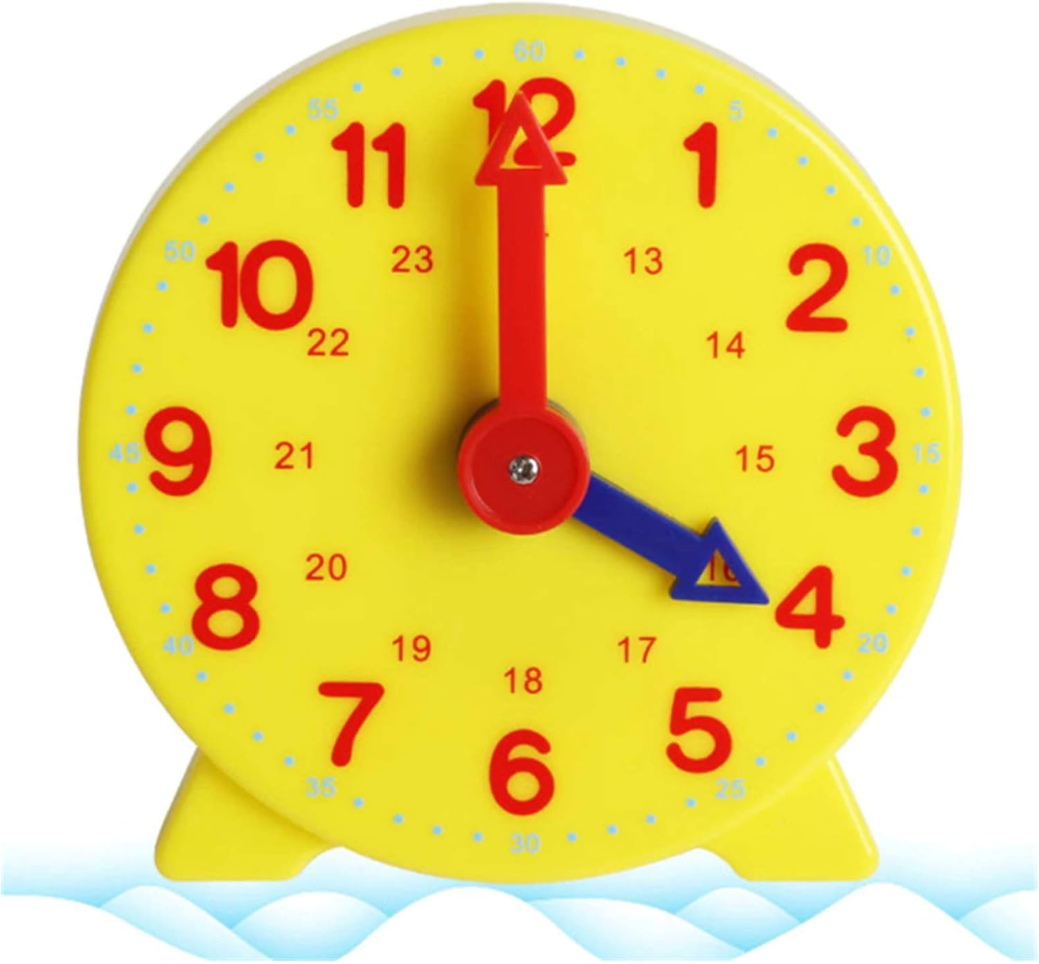 N Teach The Time 24 Hour Student Clock 10cm Learning Resource Maths