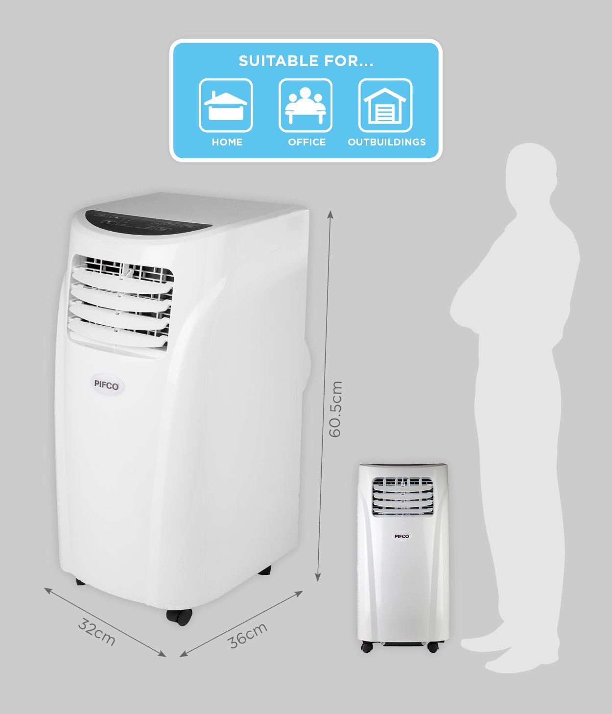 pifco portable 3 in 1 air cooler