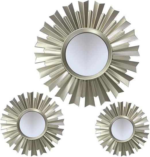 espejos pared decorativos dorados facil