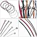 Acoustic Guitar Strings,2 Sets of 6 Acoustic Guitar Kit (1 Copper color Set and 1 Multicolor Set) Guitar Strings Replacement Steel String for Guitarist/beginners/performers