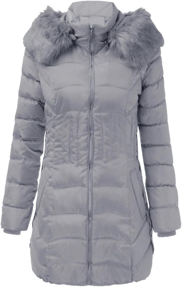 Fashion Winter Womens Long Jacket Warm Cotton Slim Coat Parka Trench Outwear