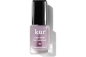 LONDONTOWN Glow Getter Nail Luminizer – One-Step Nail Treatment with Hexanal & Shimmer for Stronger, Healthier, Glossier Nails, No Base or Top Coat Needed, 0.4 Fl Oz