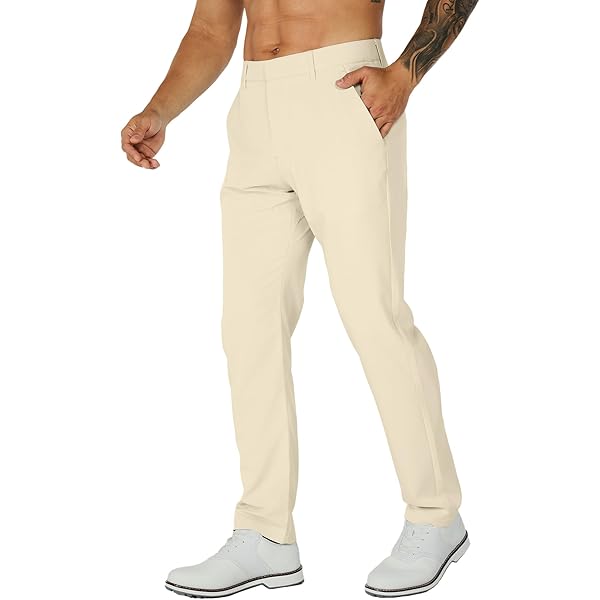Pantalon De Golf Walter Hagen, Taille 44x32, Noir, Coupe Grande Taille, Neuf