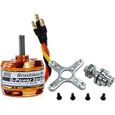 DYS D3530 1700KV 1400KV 1100KV 5.0mm Brushless Outrunner Motor 2-4S for Multicopter RC Aircraft Fixed-Wing UAV (D3530 1100KV)