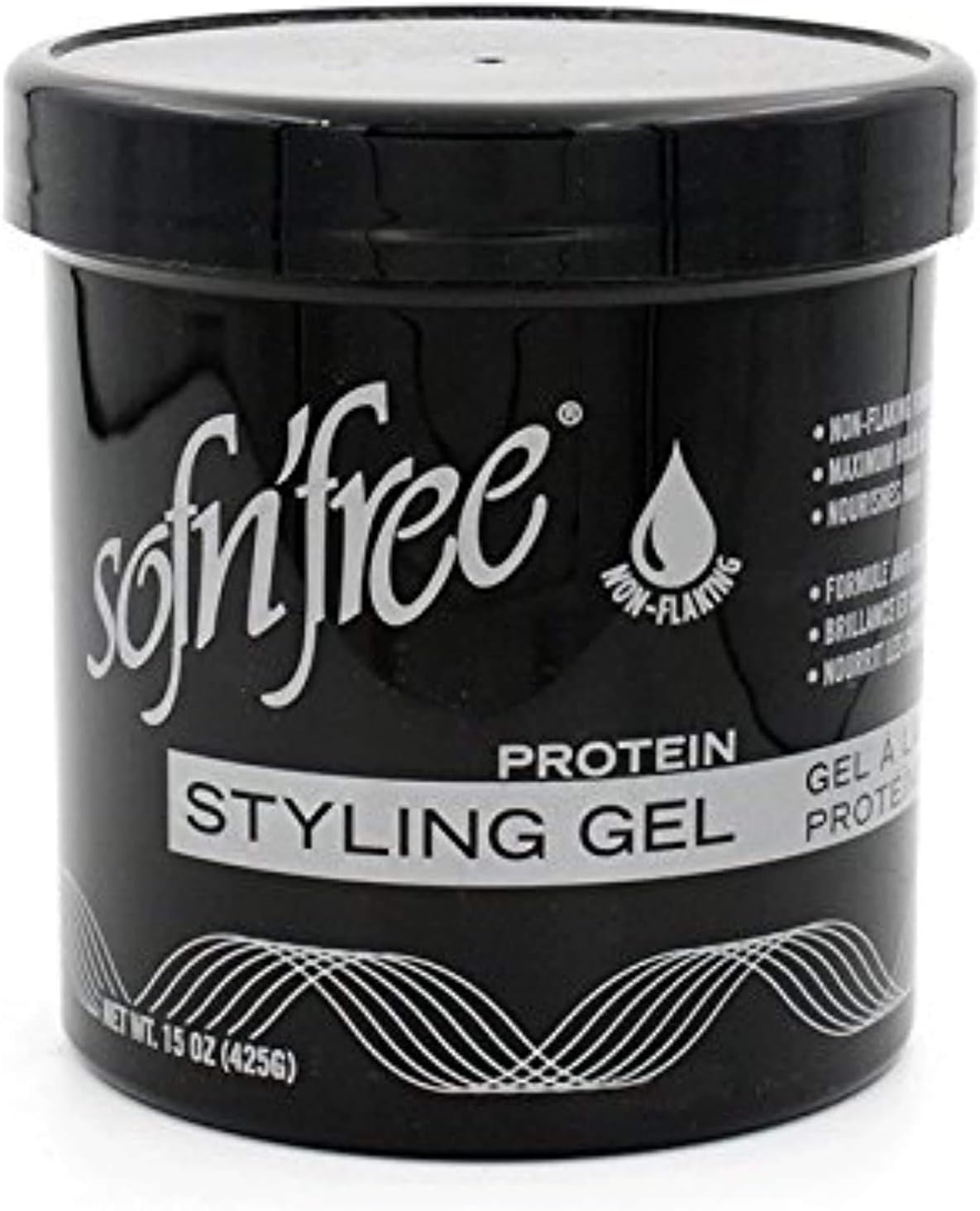 Sofn'free Protein Styling Gel, 425 g, Black Amazon.co.uk Beauty