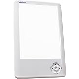 Verilux HappyLight Touch 10,000 Lux LED Bright White Light Therapy Tablet One Touch Timer Adjustable Lux Intensity