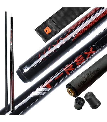 Amazon.com : Little Monster Carbon Fiber Pool Cue - 3 Pieces Break