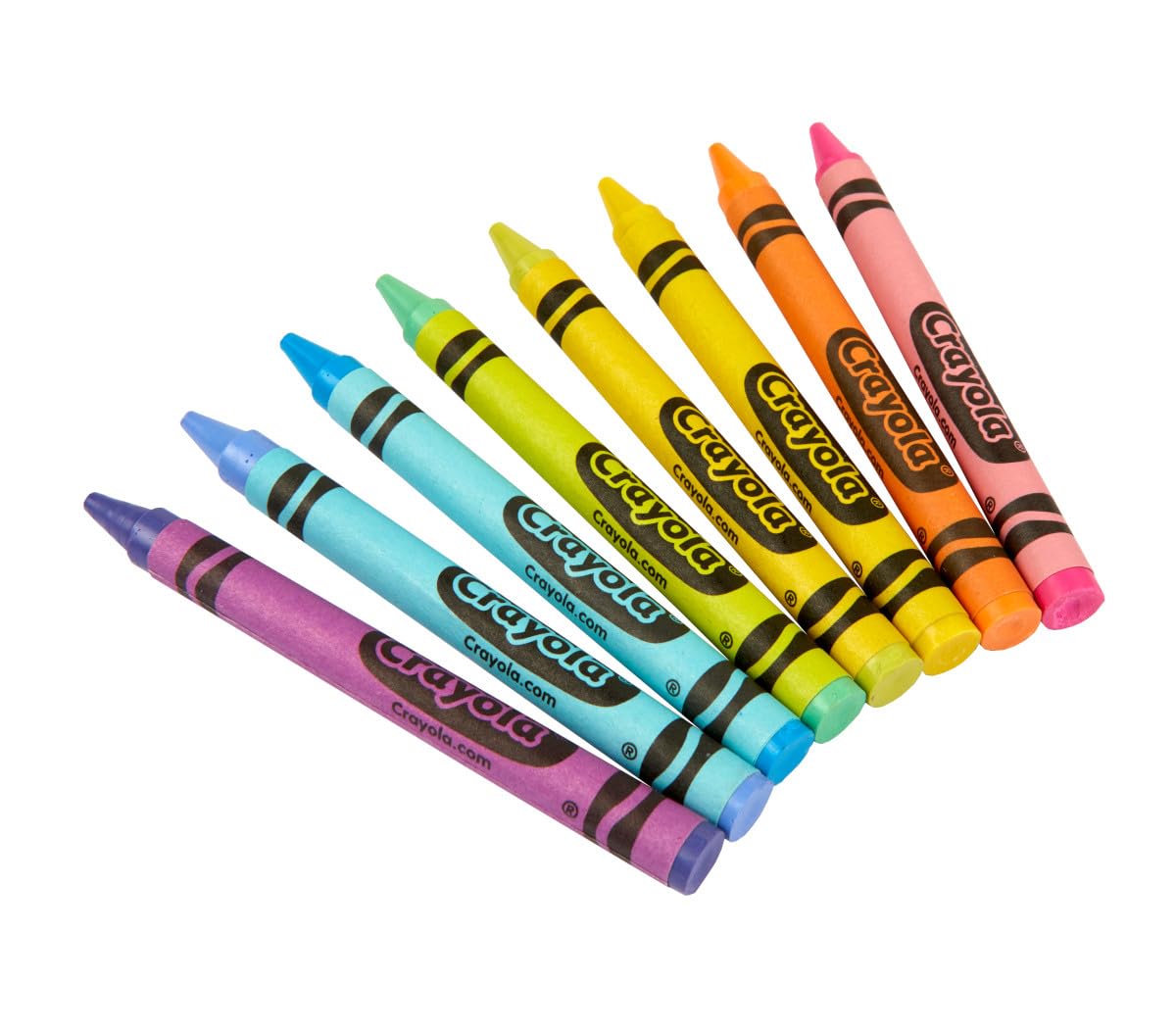 Crayola Pastel Crayons (8ct), Specialty Crayons for Kids, Art Supplies, Pair with Coloring Books, Gift for Kids, Ages 3, 4, 5