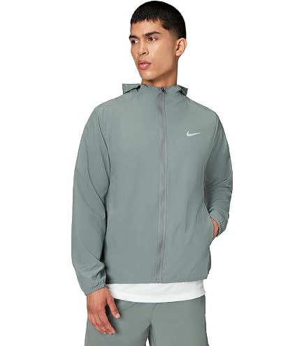 Nike DRI FIT RAFA NADAL US SERIES MEN'S TENNIS JACKET, Green Abyss