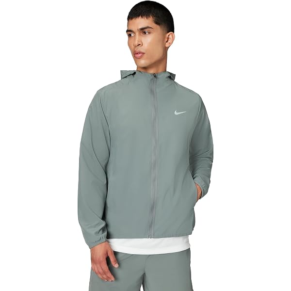 Nike DRI FIT RAFA NADAL US SERIES MEN'S TENNIS JACKET, Green Abyss