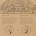 The Ultimate Beard Shaping Tool - Groom Guide Stencil from Buffalo Beards - with Beard Brush, Beard Comb, Beard Shaper Template and Guide