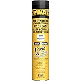 DEWALT Biosynthetic Lithium Complex #2 Grease - USDA Certified Industrial Grade CV Joint &amp; Wheel Bearing Grease for High-Load, High-Temp Use in Construction, Agriculture - 14 oz