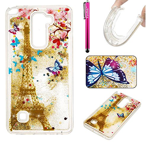 Lg stylo 2 ls775 case, firefish bling 3d sparkle floati…