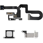 Risidamoy Front Facing Camera Replacement for iPhone 8 Plus Repair Earpiece | Ear Speaker Flex Cable Fix Module with Ambient Light Sensor Proximity Sensor Connector 8Plus 7MP for A1863 A1905 A1906