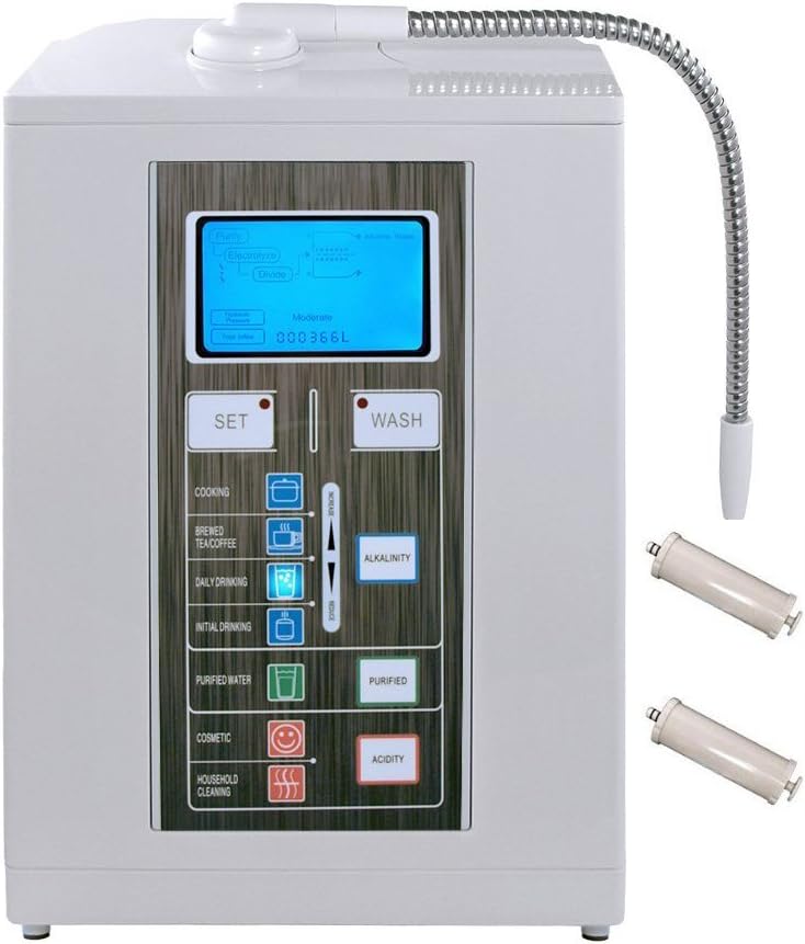 Aqua-ionizer Deluxe 7 Plate Alkaline Water Ionizer and Alkaline Water Machine Bundle Savings