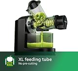 Philips Viva Collection Masticating Juicer HR1889/71 150W 1L XL Tube view 4