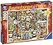 Ravensburger Christmas Cupboard 1000 Piece Jigsaw Puzzle for Adults – Every piece is unique, Softclick technology Means Pieces Fit Together Perfectly