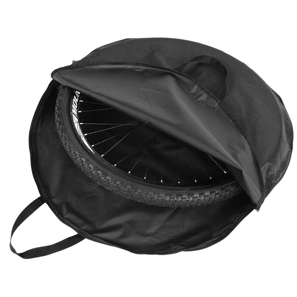 KIMISS DUUTI Wheel Carrying Bag for 29in Road and Mountain Bike - Durable Nylon Design, Lightweight Storage Solution