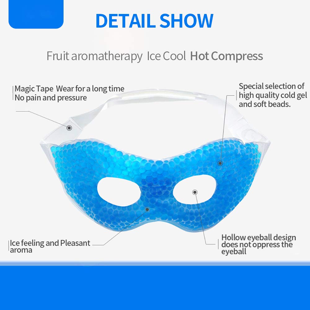 Shanyaid Mascarilla de Terapia fría y Caliente para Dormir ...