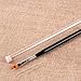 BQAN 2 Pc Nail Ombre Brush Pro Nail Art Tools, UV Gel Nail Art Painting Brush With Wood Handle