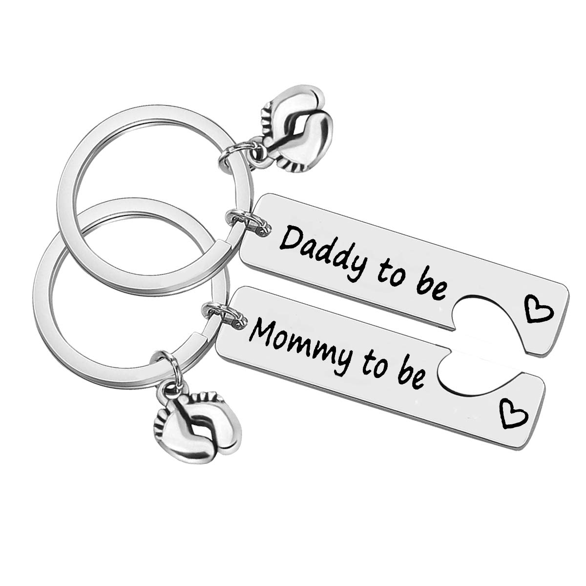 Mom and Dad to Be Gifts Pregnancy Announcement Gifts New Parents Gifts First Time Mom Dad Gifts New Mom and Dad Gifts, Silver7, S
