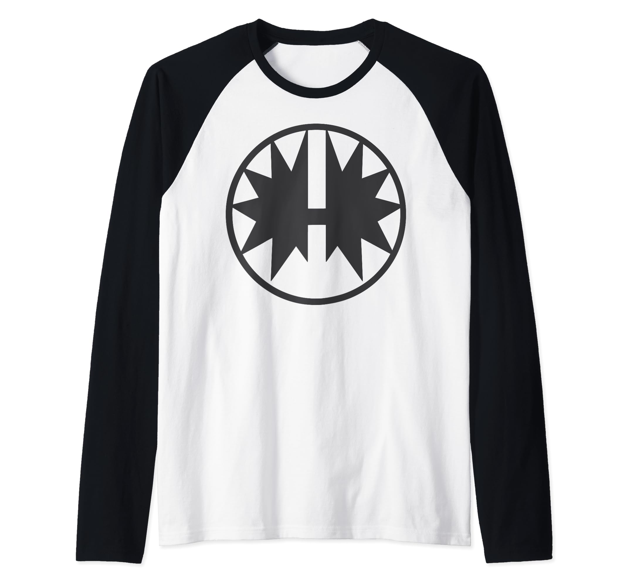KISS - The Spaceman Logo Raglan Baseball Tee
