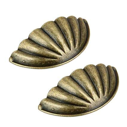 Loviver 2packs Antique Drawer Knobs Pulls Handles Vintage