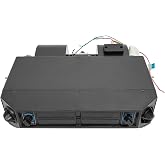 JooWing A/C Air Conditioning Evaporator Kit 12V 30W 7.6A Universal Under Dash AC Evaporator Underdash Heating Cooling Unit 600 CFM 3 Speed for Car Truck Assembly about 11000BTU / 3200kcal/h