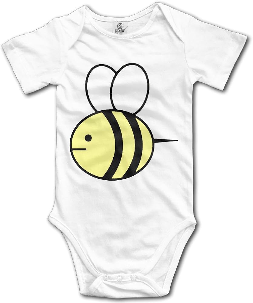 baby clothes with bees on them