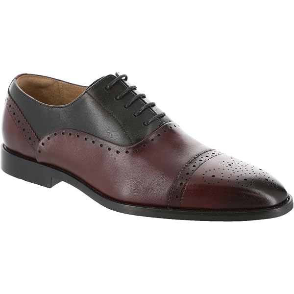 Amazon.com | Florsheim Mens Lexington Burgundy Oxford - 9 D  display picture 3