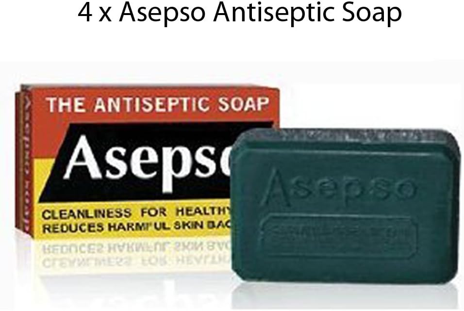 Asepso Soap With Antibacterial Agent 80 Grams