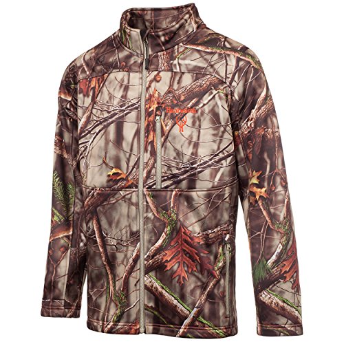 Huntworth Men's Scent Reducing Soft Shell Jacket, Oak Tree EVO,Large