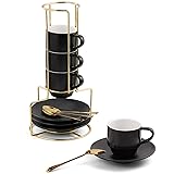 Lareina 3-Ounce Espresso Cups Set of 4, Small