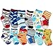 12 Pairs Anti Slip Baby Kids Socks Ankle Toddler Non-skid Soft Cotton Assorted Boys Girls Walkers Socks