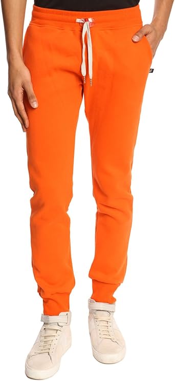 orange jogging bottoms